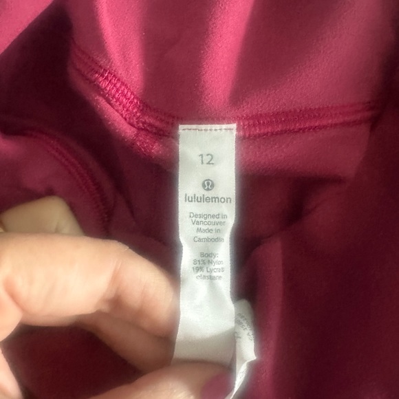 Lululemon capri leggings - Picture 2 of 2